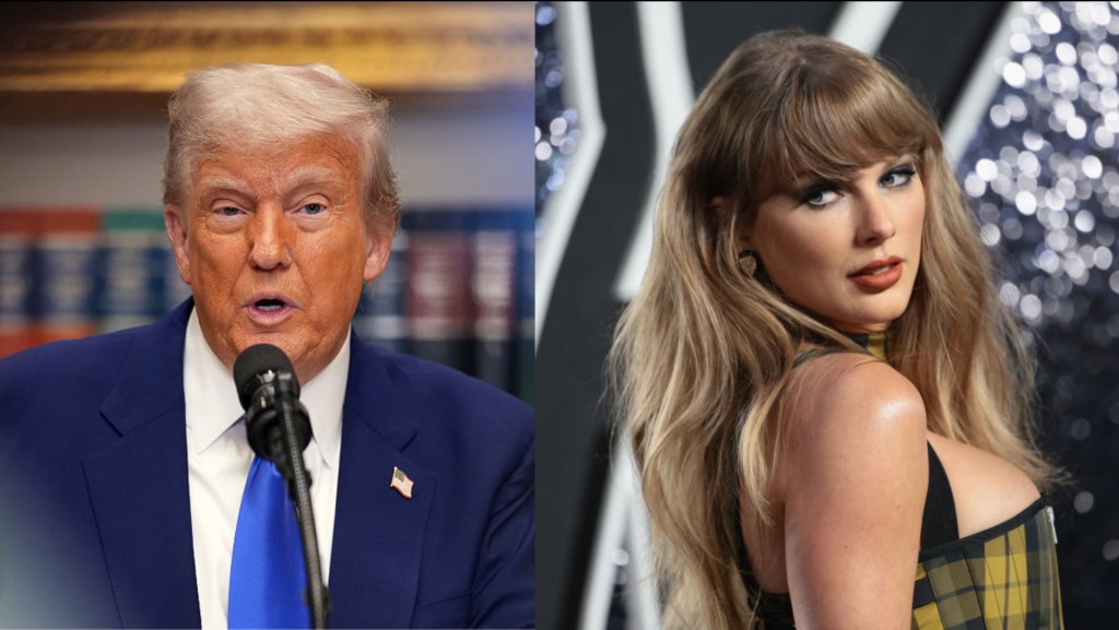 El muy semiótico y tramposo trump peleando con los Swifties, harvard y walmart  mientras pierde con Putin (esp) or ‘The highly semiotic and deceitful Trump fighting Swifties, Harvard, and Walmart while losing to Putin’&nbsp;(eng)